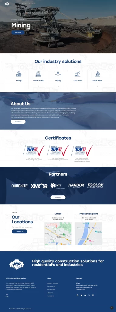 CCC Engineering Website