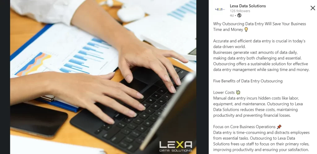Lexa Data Solutions - content 3